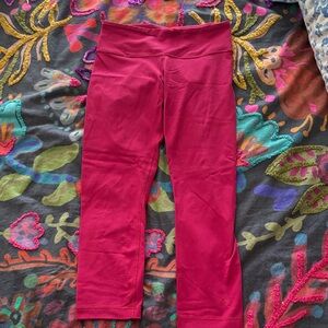 Lululemon Athletica Vibrant Pink Leggings